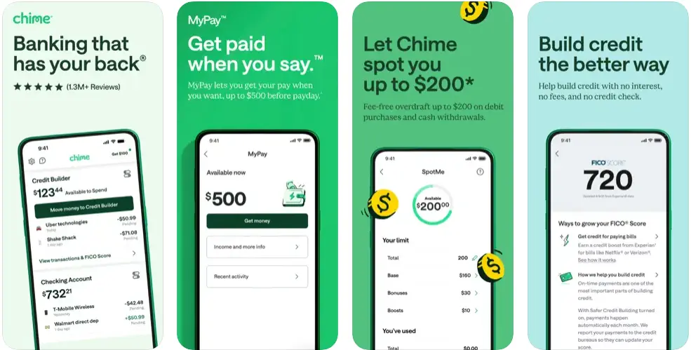 Chime Cash Advance App